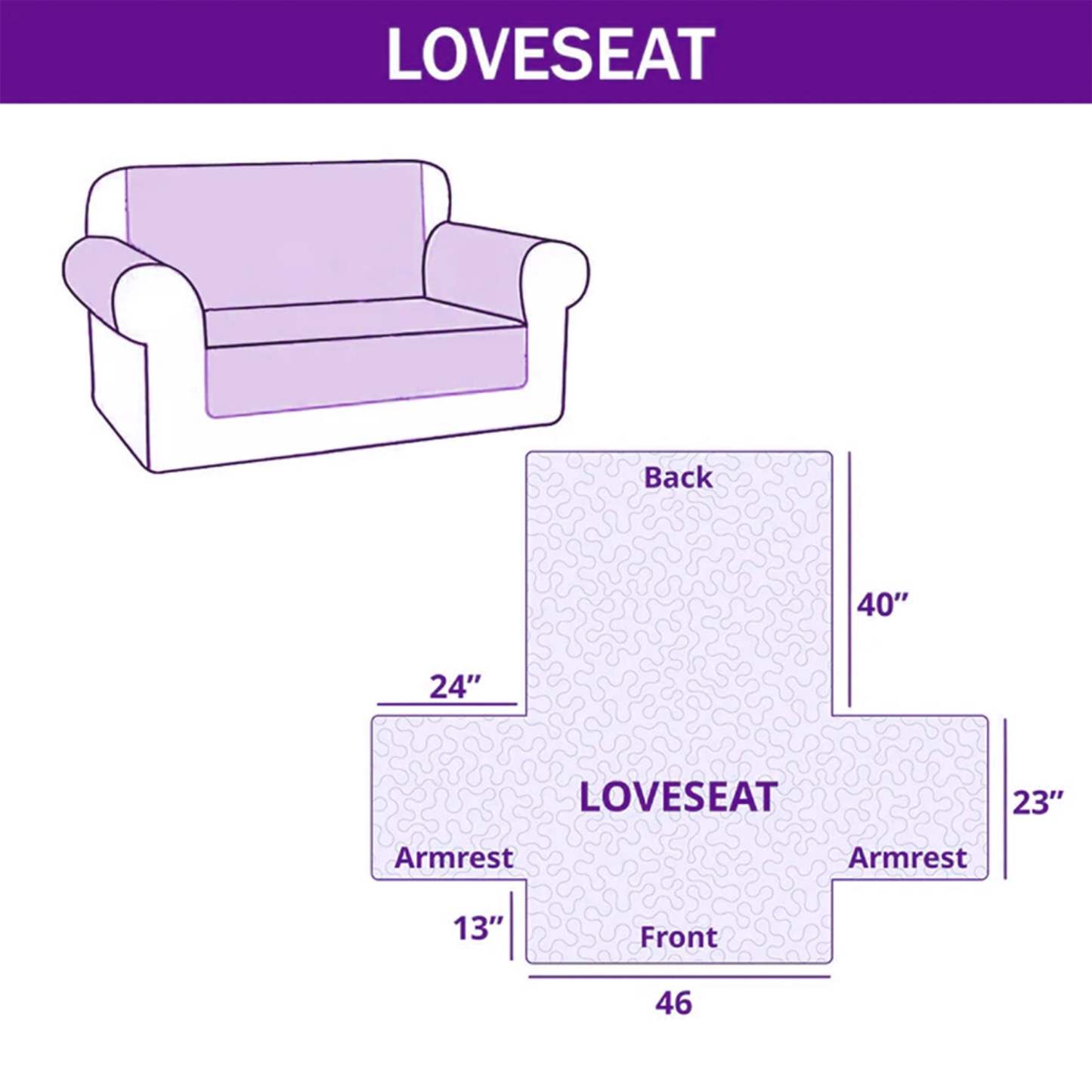 Highland Cow Quilted Sofa Cover