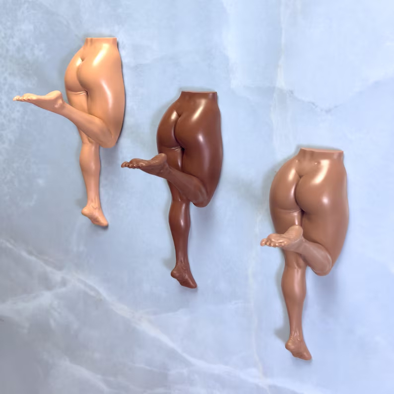 🍑Funny Human Body Wall Hook
