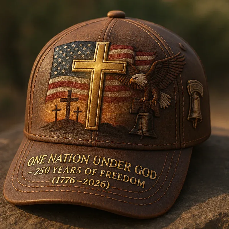 One Nation Under God – 250 Years Freedom Cap