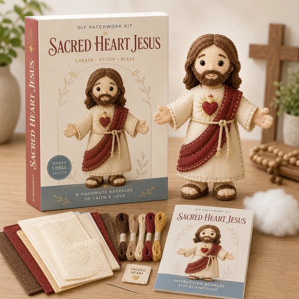 ✝️ Faith & Blessings DIY Patchwork Kit 