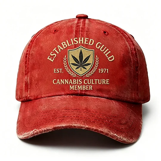 Retro Cannabis Culture Member Cap