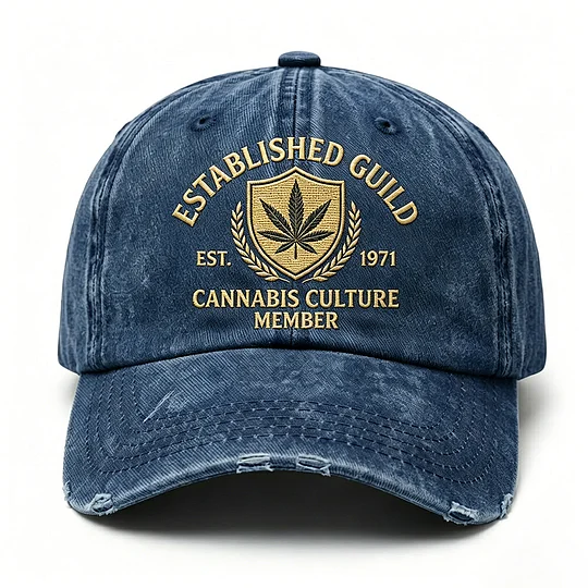Retro Cannabis Culture Member Cap