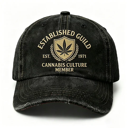 Retro Cannabis Culture Member Cap