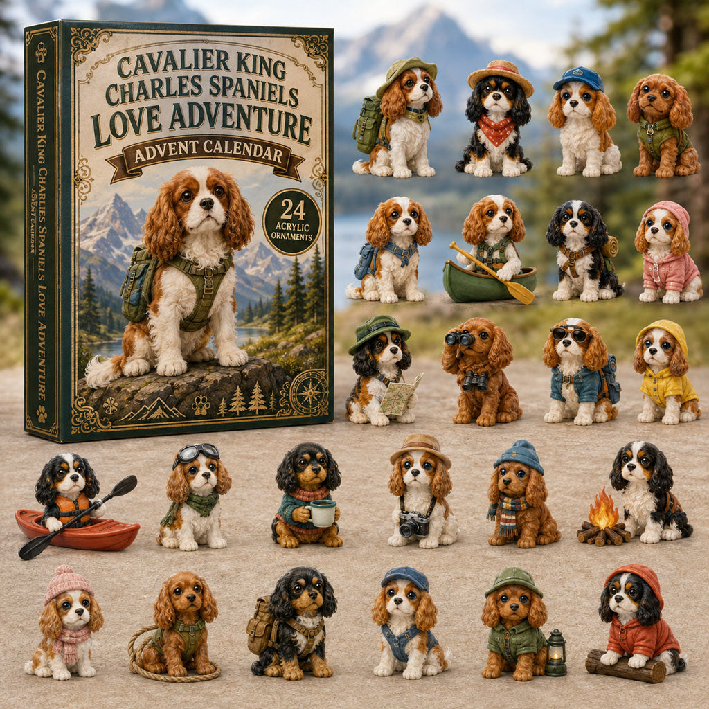 CHRISTMAS KICKOFF 40% OFF - Cavalier Love Adventure Advent Calendar 2026 - 24-Day Festive Countdown