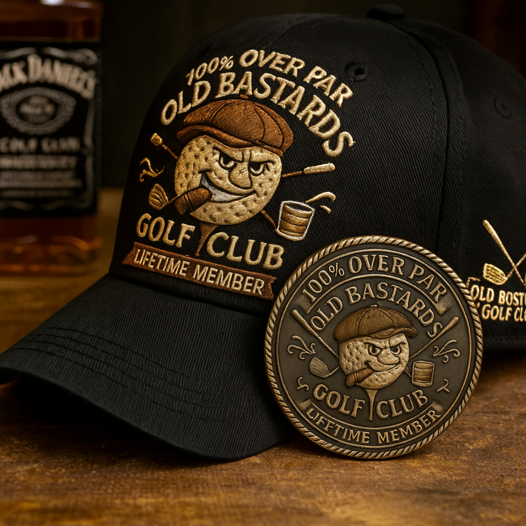 “OLD BASTARDS GOLF CLUB” Baseball cap