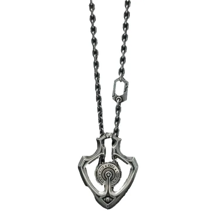 🔥LAST DAY 59% OFF - Handmade Shuttle Mechanical Gear Pendant Necklace
