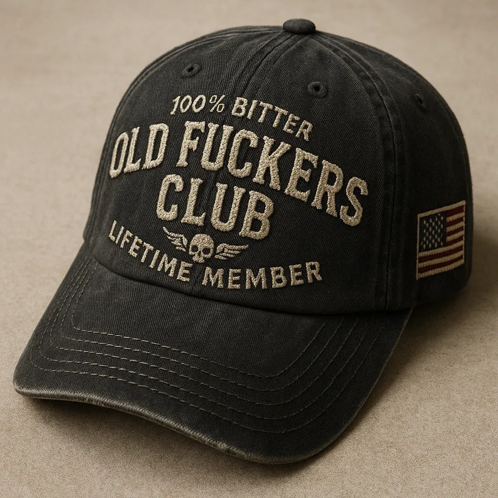Mega Sale Blowout 🎉Embroidered Vintage Old Fuckers Club Cap
