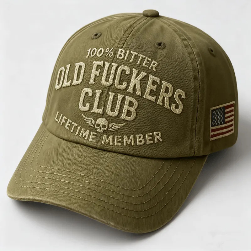 Mega Sale Blowout 🎉Embroidered Vintage Old Fuckers Club Cap