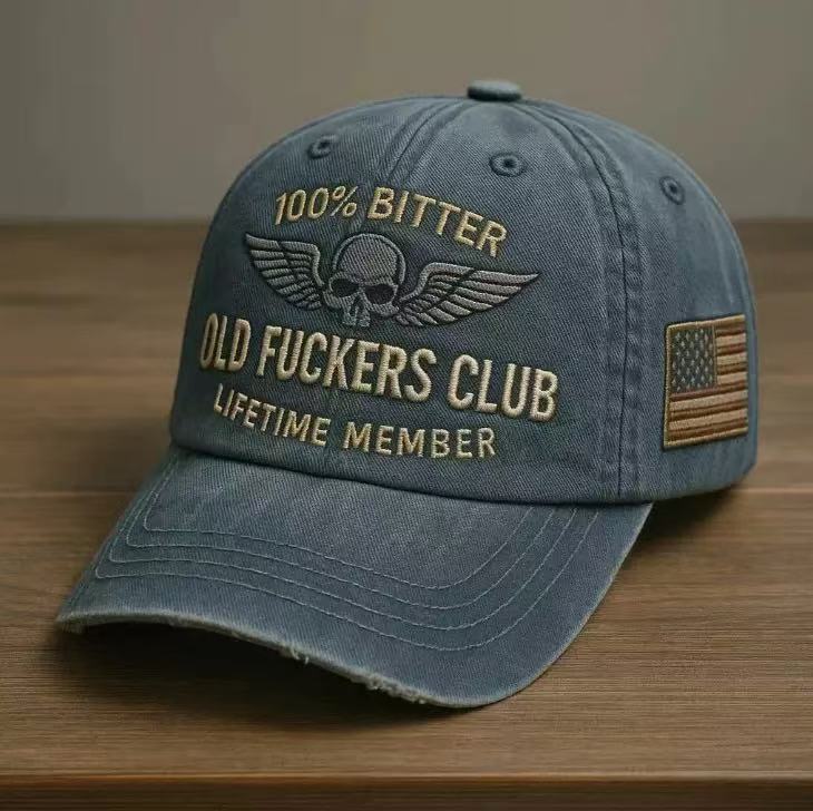 Mega Sale Blowout 🎉Embroidered Vintage Old Fuckers Club Cap