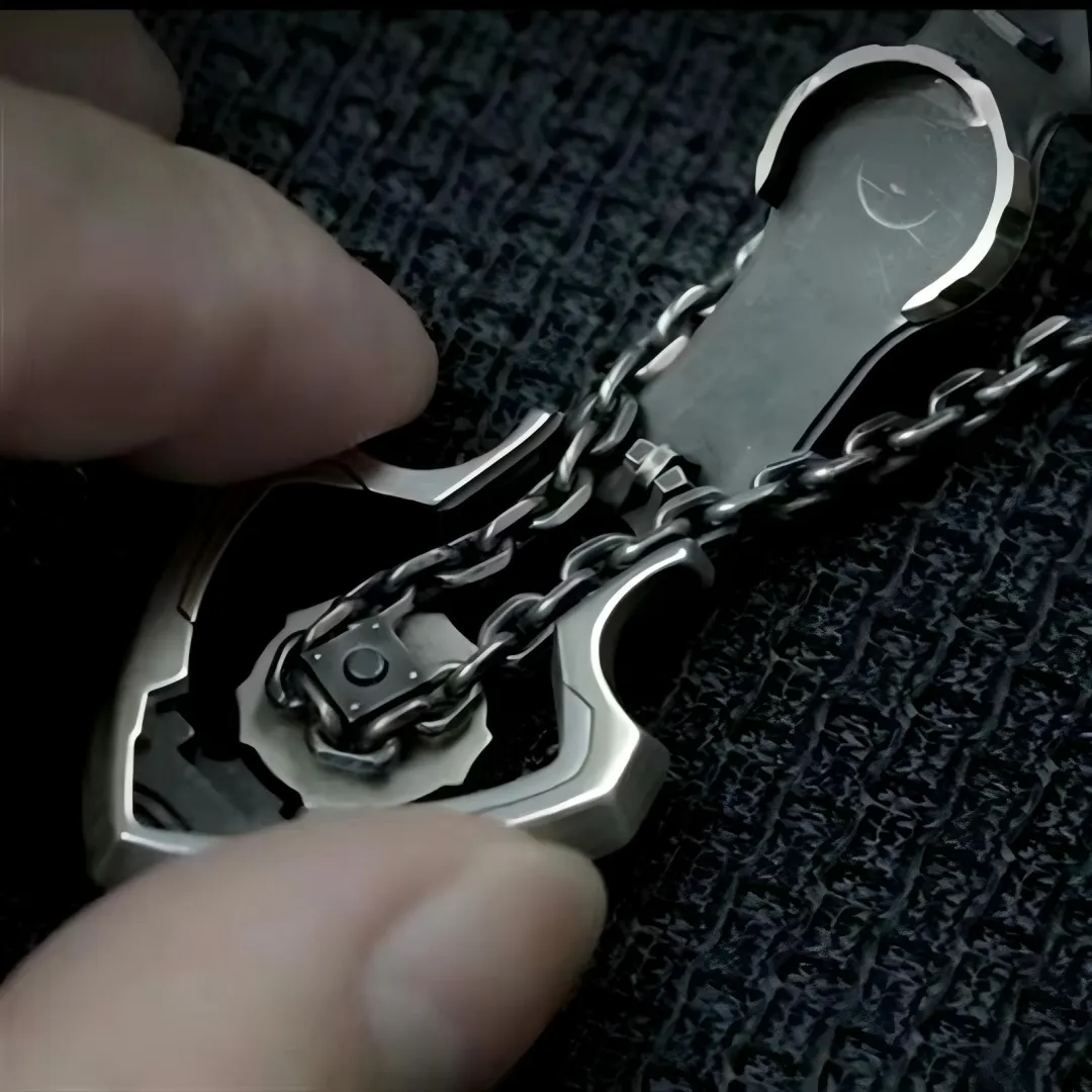 🔥LAST DAY 59% OFF - Handmade Shuttle Mechanical Gear Pendant Necklace