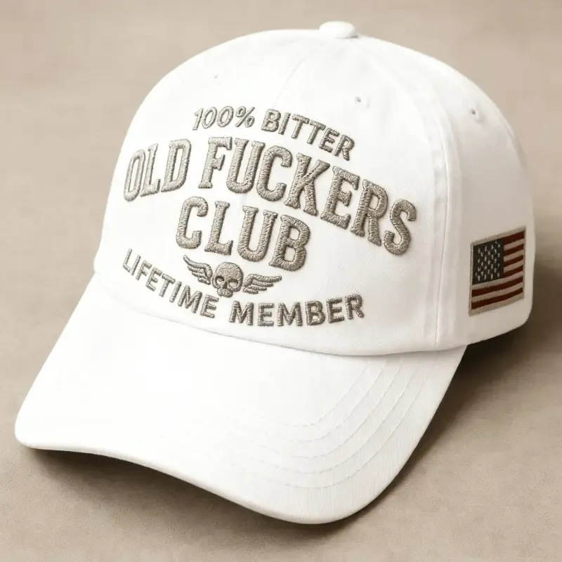 Mega Sale Blowout 🎉Embroidered Vintage Old Fuckers Club Cap