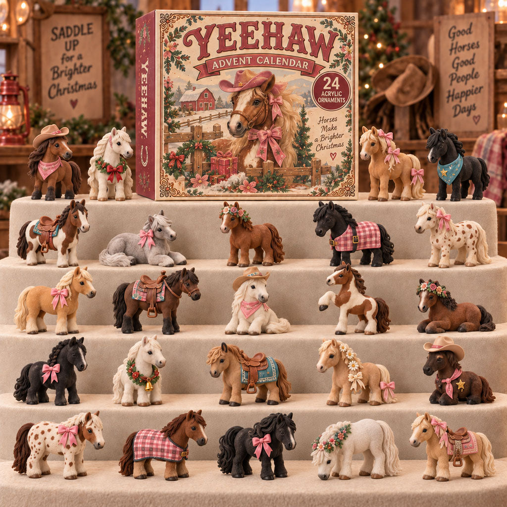 CHRISTMAS KICKOFF 40% OFF - Yeehaw Advent Calendar 2026 - 24-Day Festive Countdown