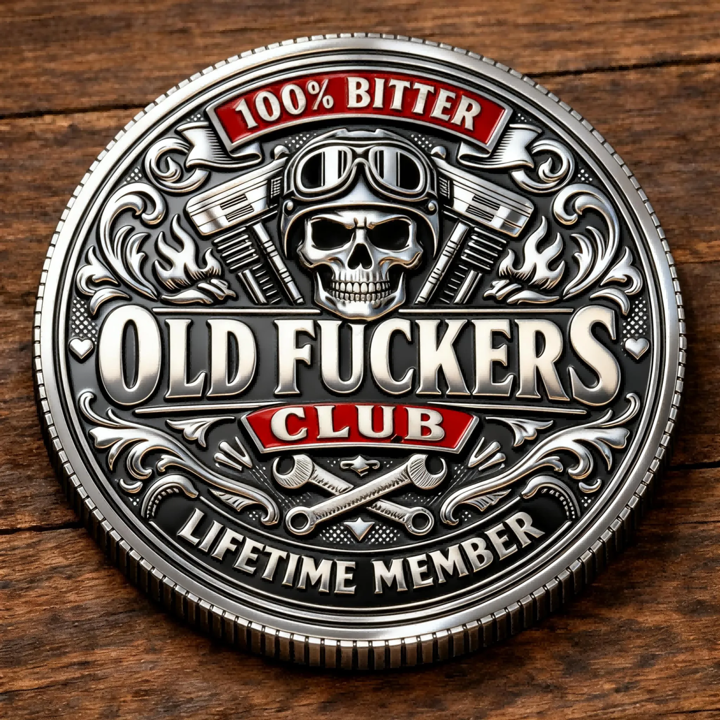 🏆Flash Sale 60% OFF - 🧢 “I’M OLD SCHOOL” Patriotic Skull Cap