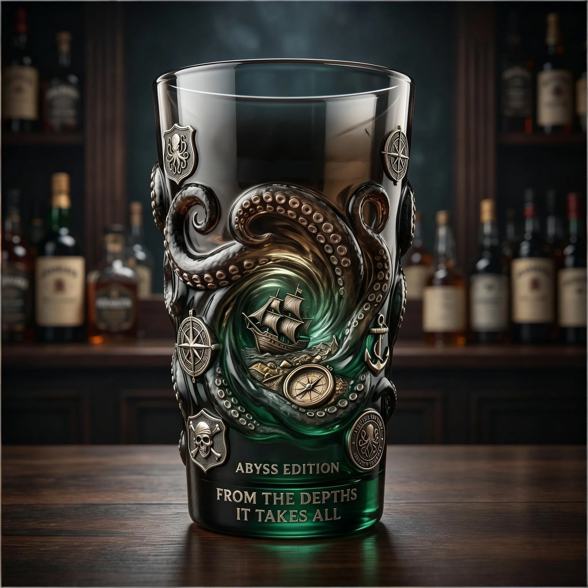 ⚓😮Abyssal Octopus Collector's Glass