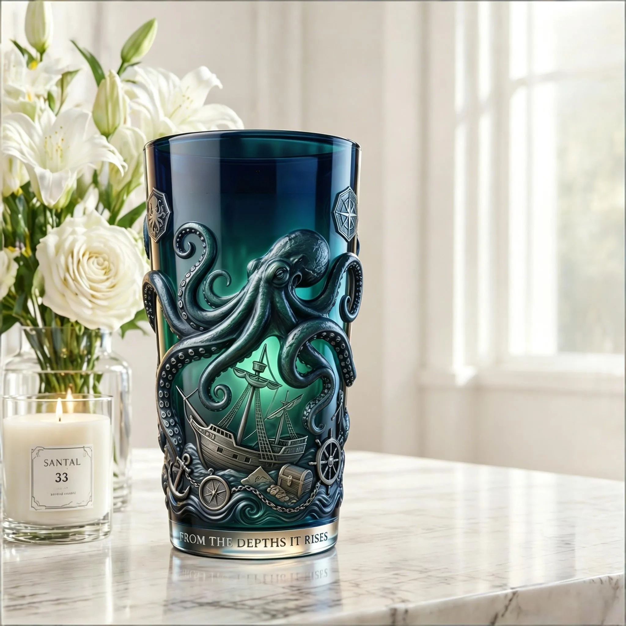 ⚓😮Abyssal Octopus Collector's Glass