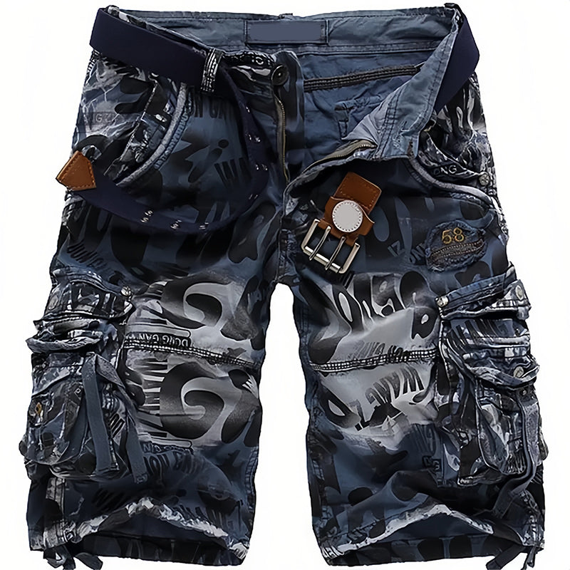 Men's Multi-Pocket Cargo Shorts