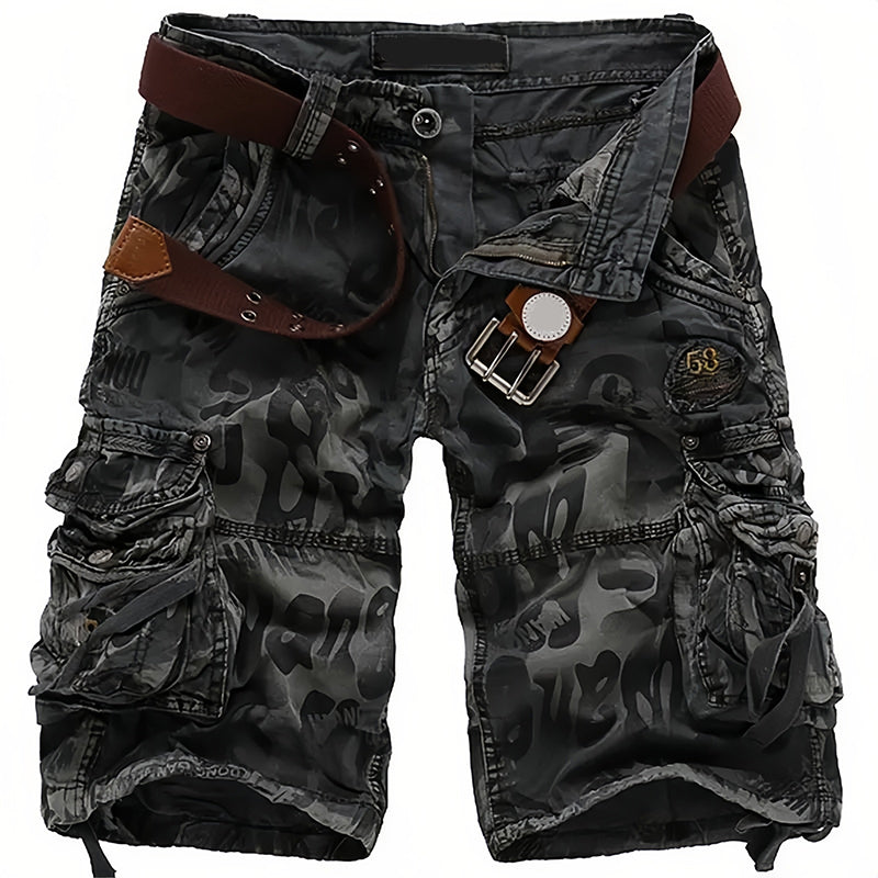 Men's Multi-Pocket Cargo Shorts