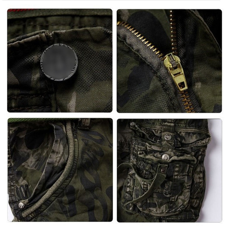 Men's Multi-Pocket Cargo Shorts