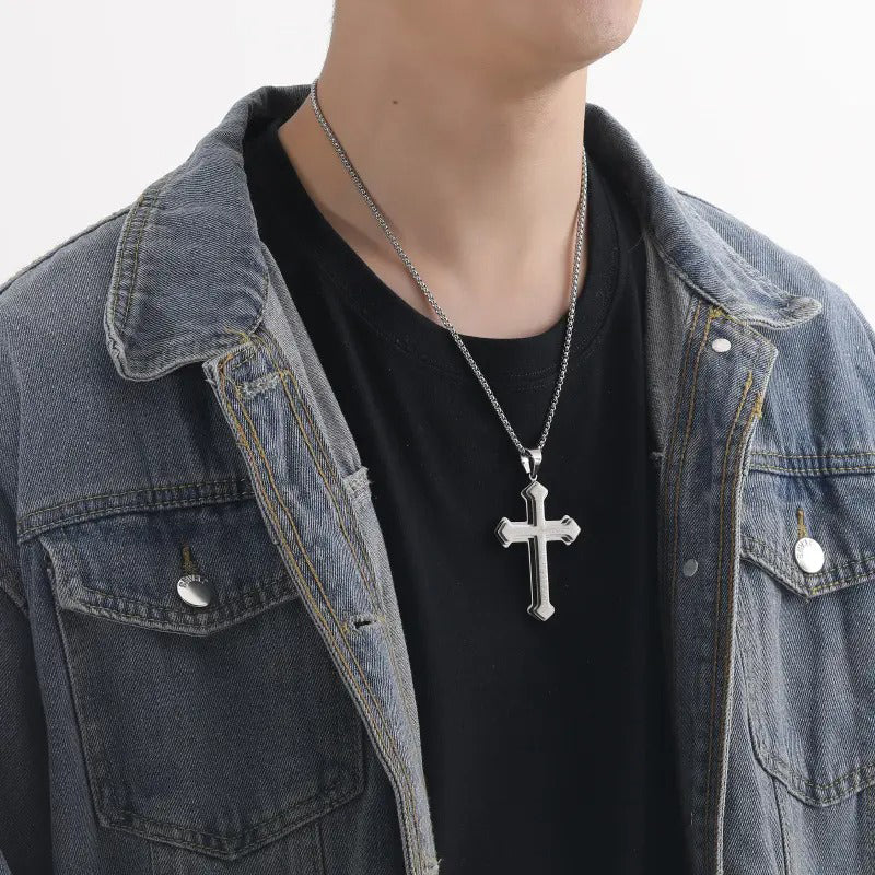 📢📢LAST DAY SALE 50% OFF✝️ "The Lord's Prayer" Cross Necklace -- Unisex