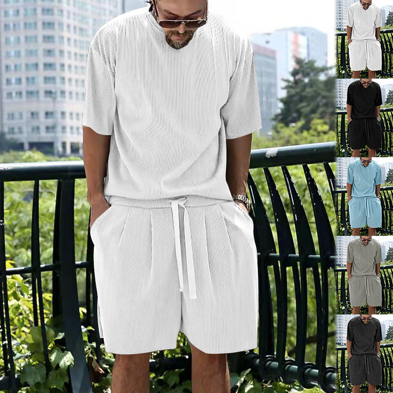 🔥New Arrivals & Special Offers-Men's Casual Cool Two-Piece Set