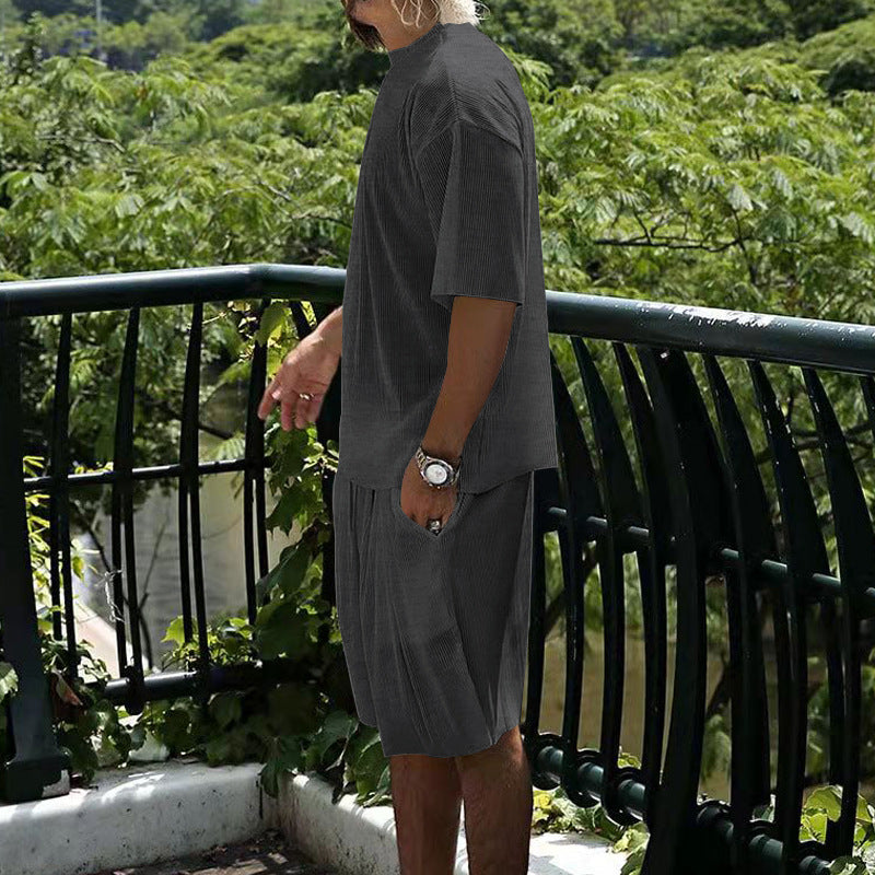 🔥New Arrivals & Special Offers-Men's Casual Cool Two-Piece Set
