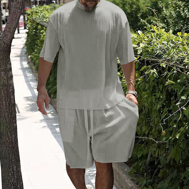 🔥New Arrivals & Special Offers-Men's Casual Cool Two-Piece Set