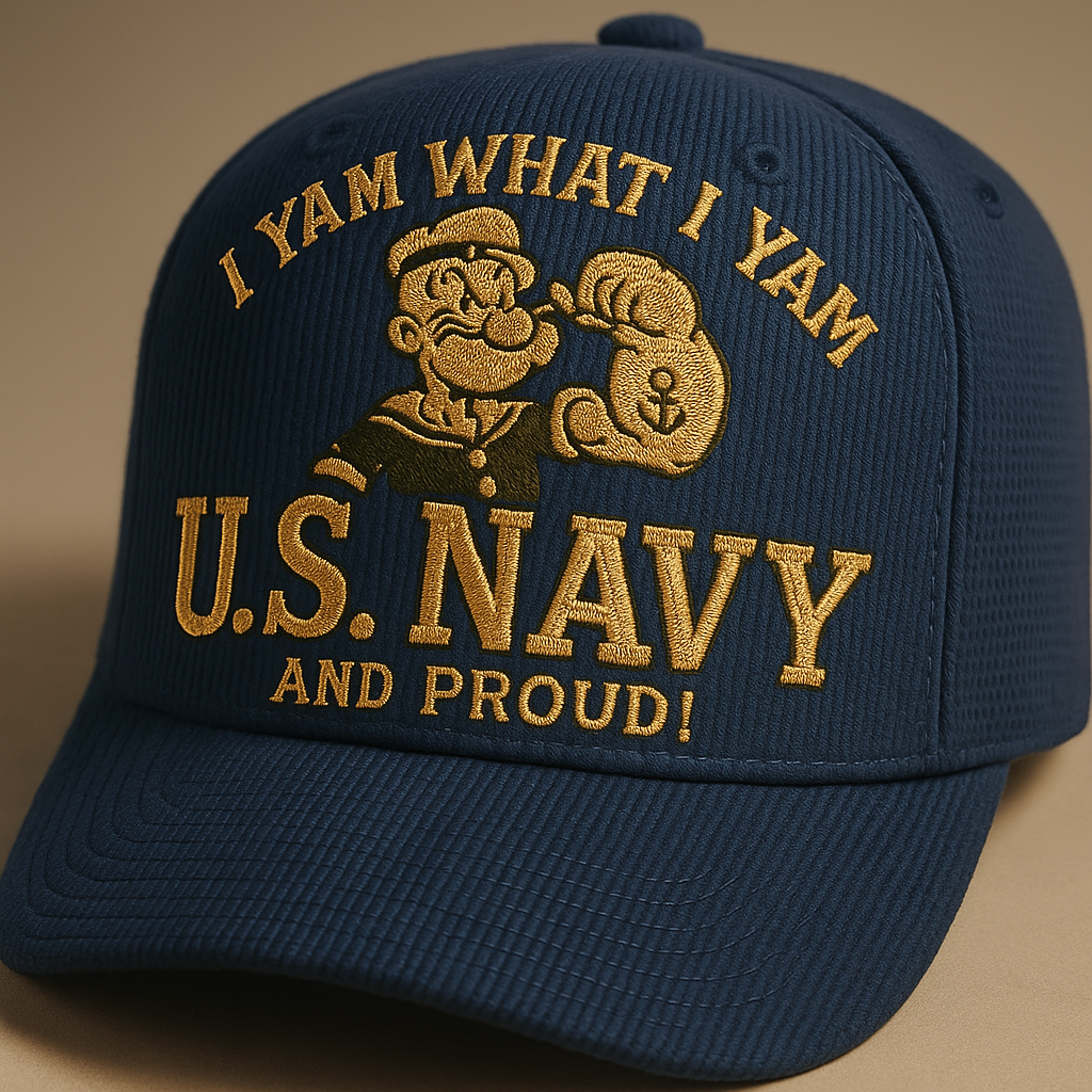 🏆Flash Sale 60% OFF - 💪🇺🇸U.S. Navy Pride Hat – Bold. Fun. Unapologetically Navy! 🫡
