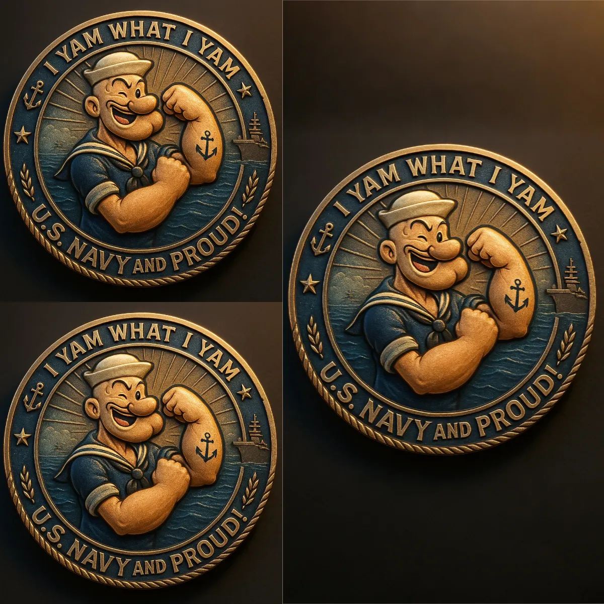 🏅Veteran's Day 60% OFF - 🇺🇸U.S. Navy Commemorative Coin – Anchor of Freedom⚓