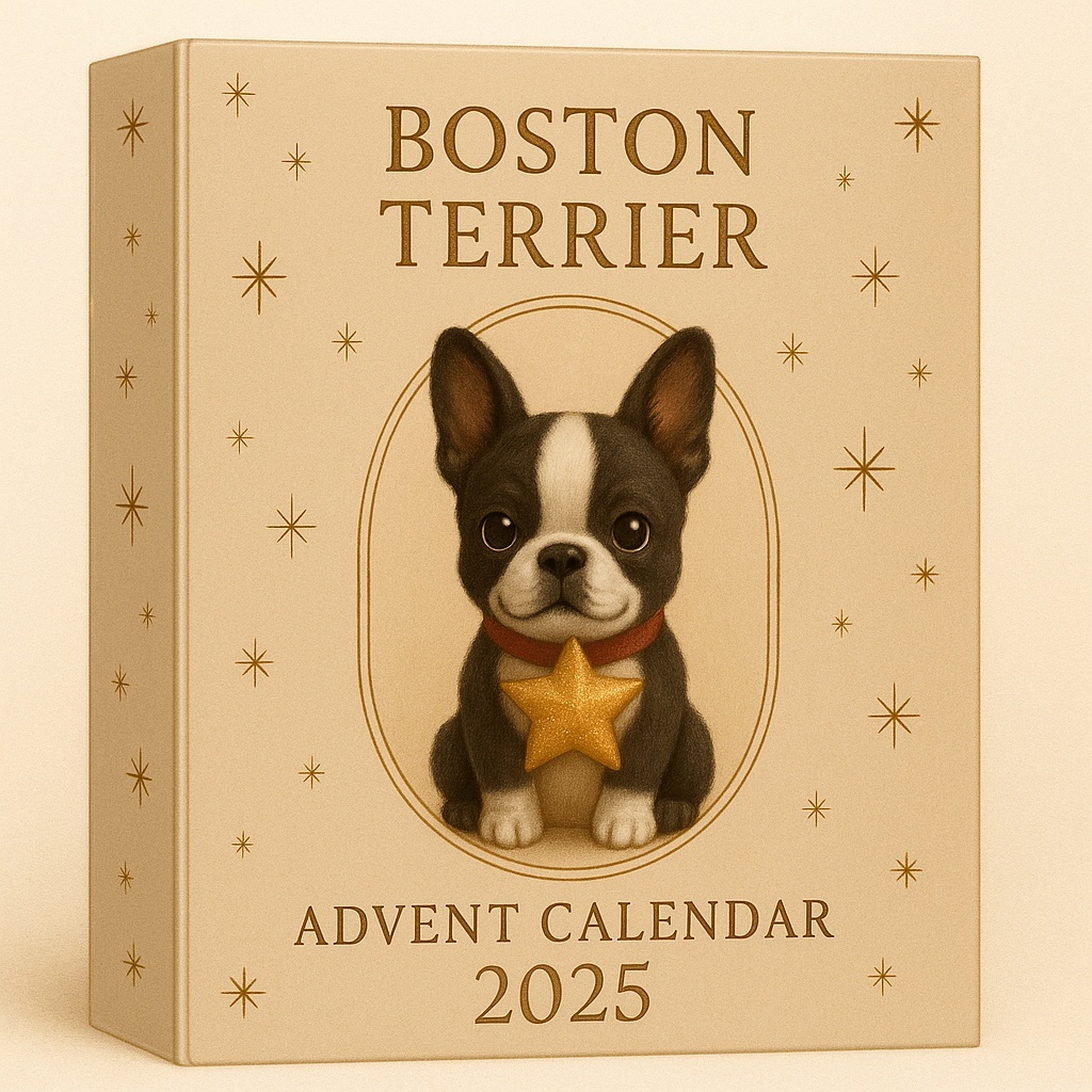 Boston Terrier Advent Calendar 2025