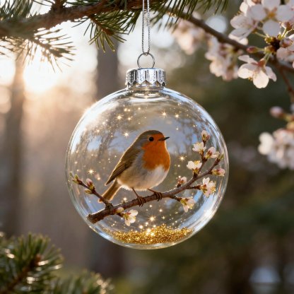 🔥LAST DAY 49% OFF-🌊🌲 2026 Marine & Forest Life Glass Decoraton CollectionTM 🐬🦜(3D)