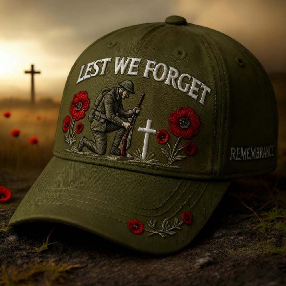 🔥LAST DAY 59% OFF🌹Heroes Never Forgotten Remembrance Cap✝️ Keep Their Memory Alive