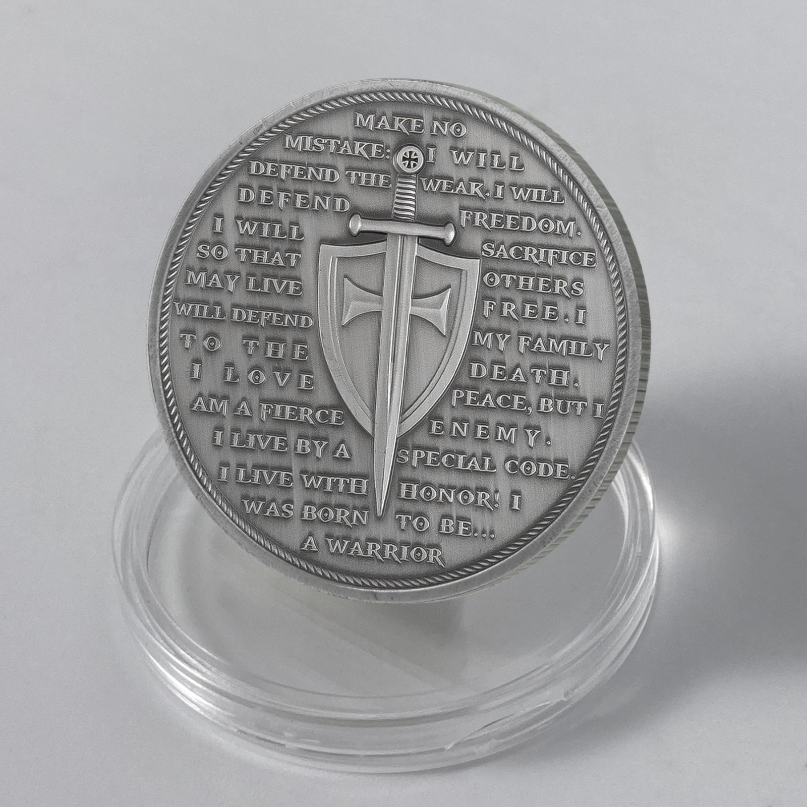 🛡️Guardian Knight Templar Commemorative Coin – Medieval Honor & Warrior Spirit (Enjoy the Legacy 😍)