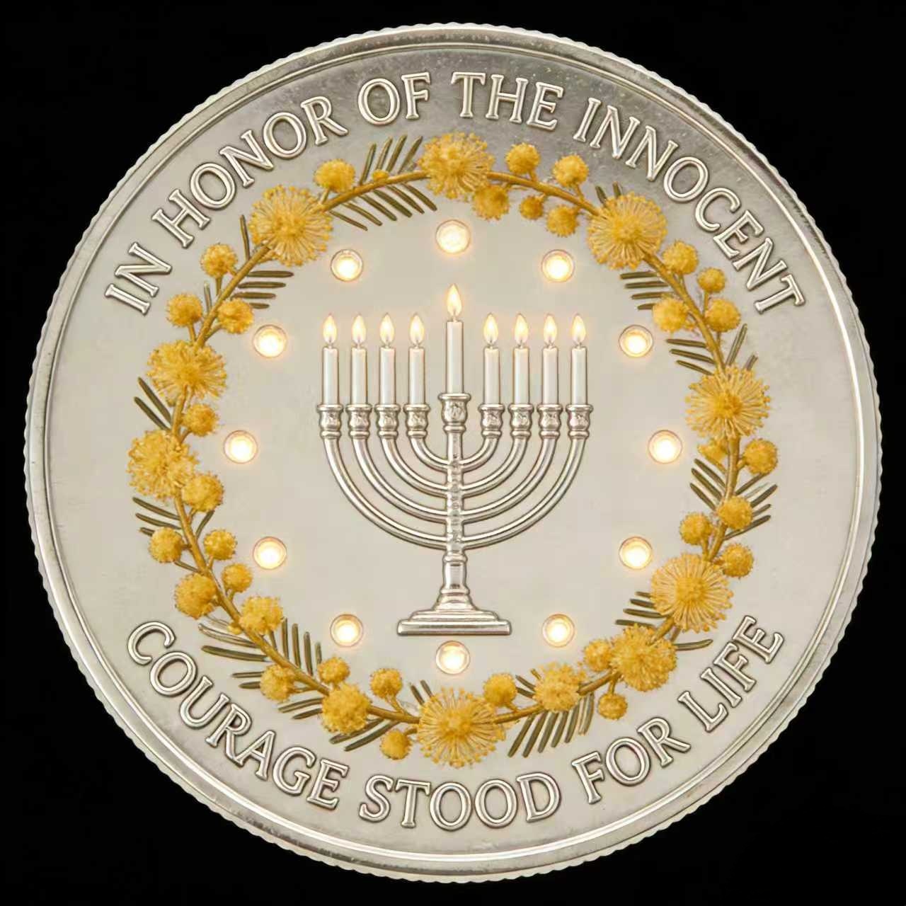 🕯️ December 14th "Courage Over Darkness" Memorial Coin