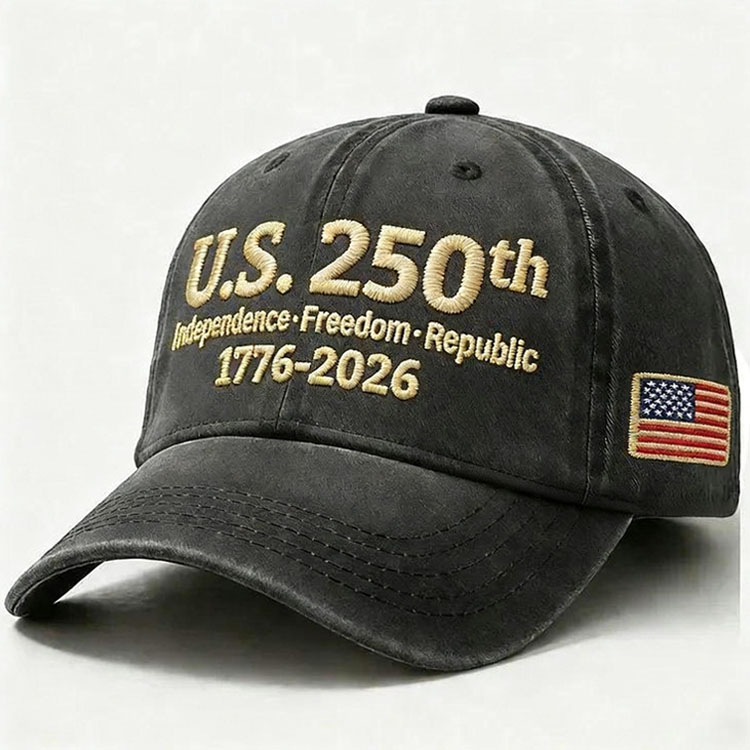 USA 250 Anniversary Embroidery Cap