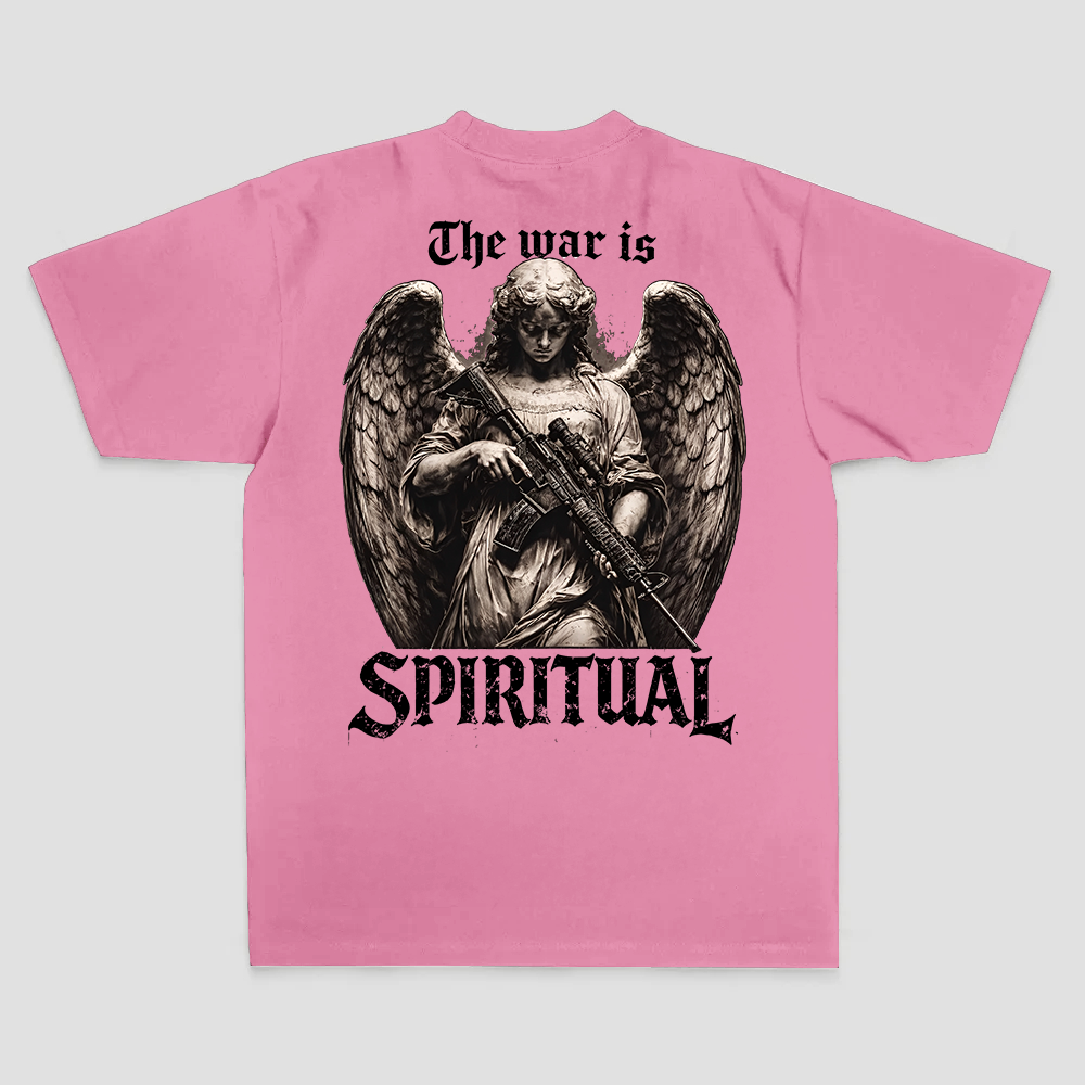 The War Is Spiritual Printed Men's T-shirt