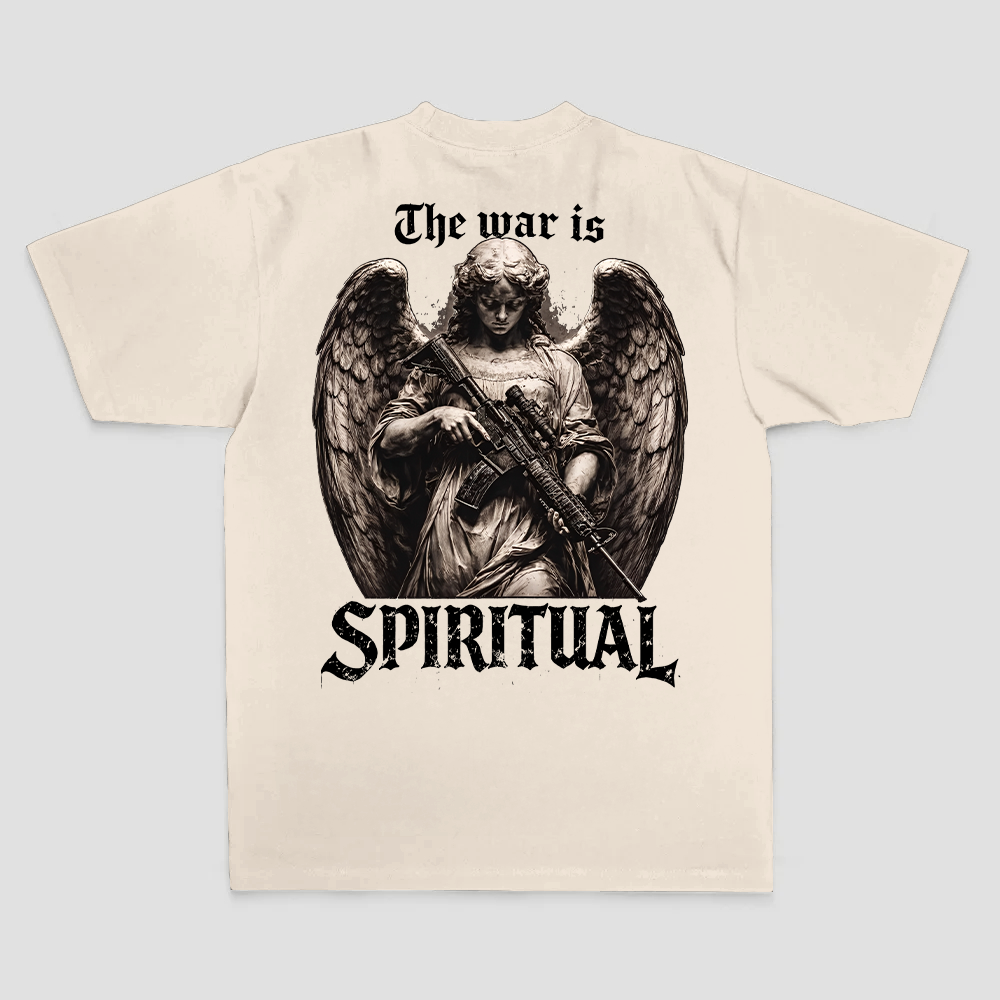 The War Is Spiritual Printed Men's T-shirt