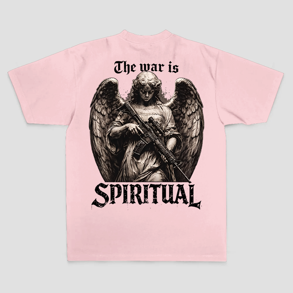 The War Is Spiritual Printed Men's T-shirt