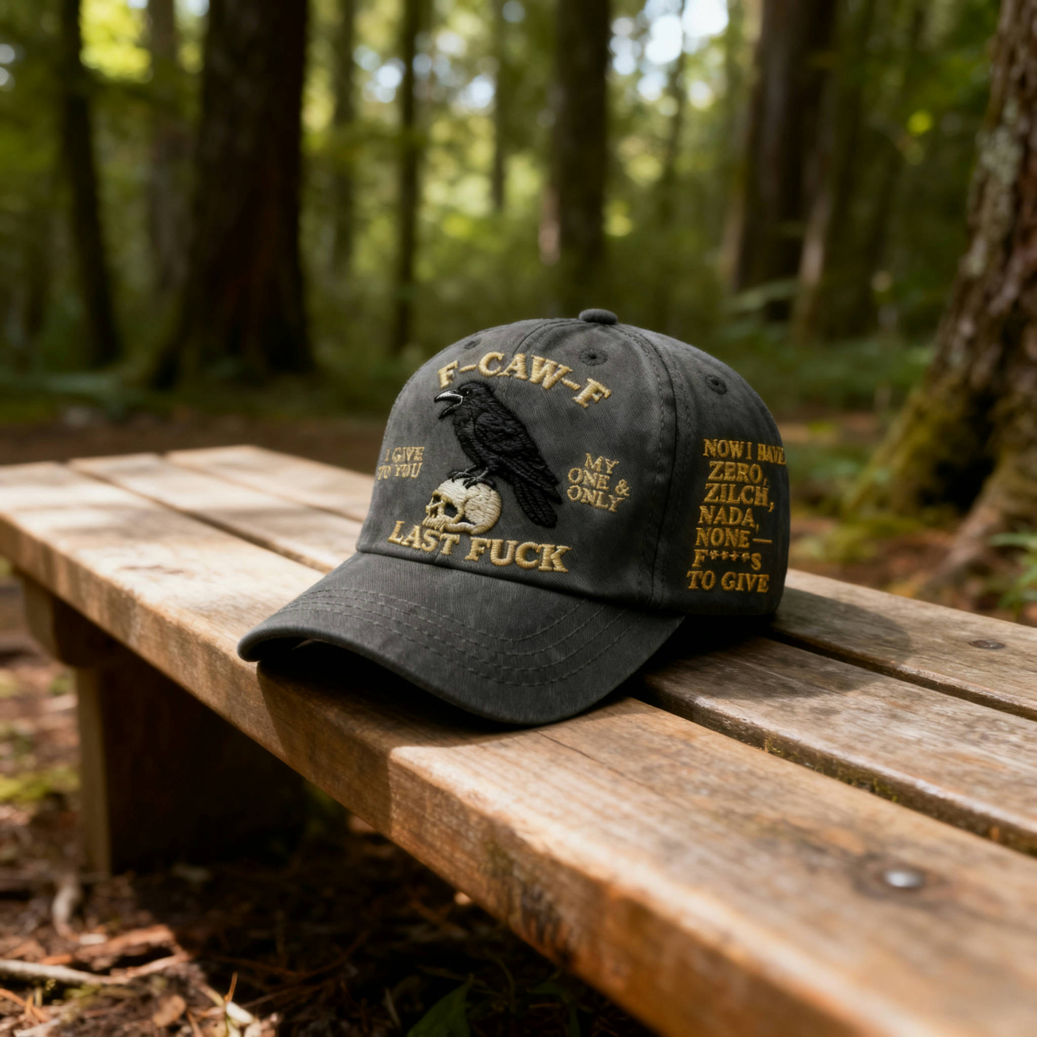 💥The F-CAW-F Cap — For Those Who Laugh at Life and Give Zero F*cks!