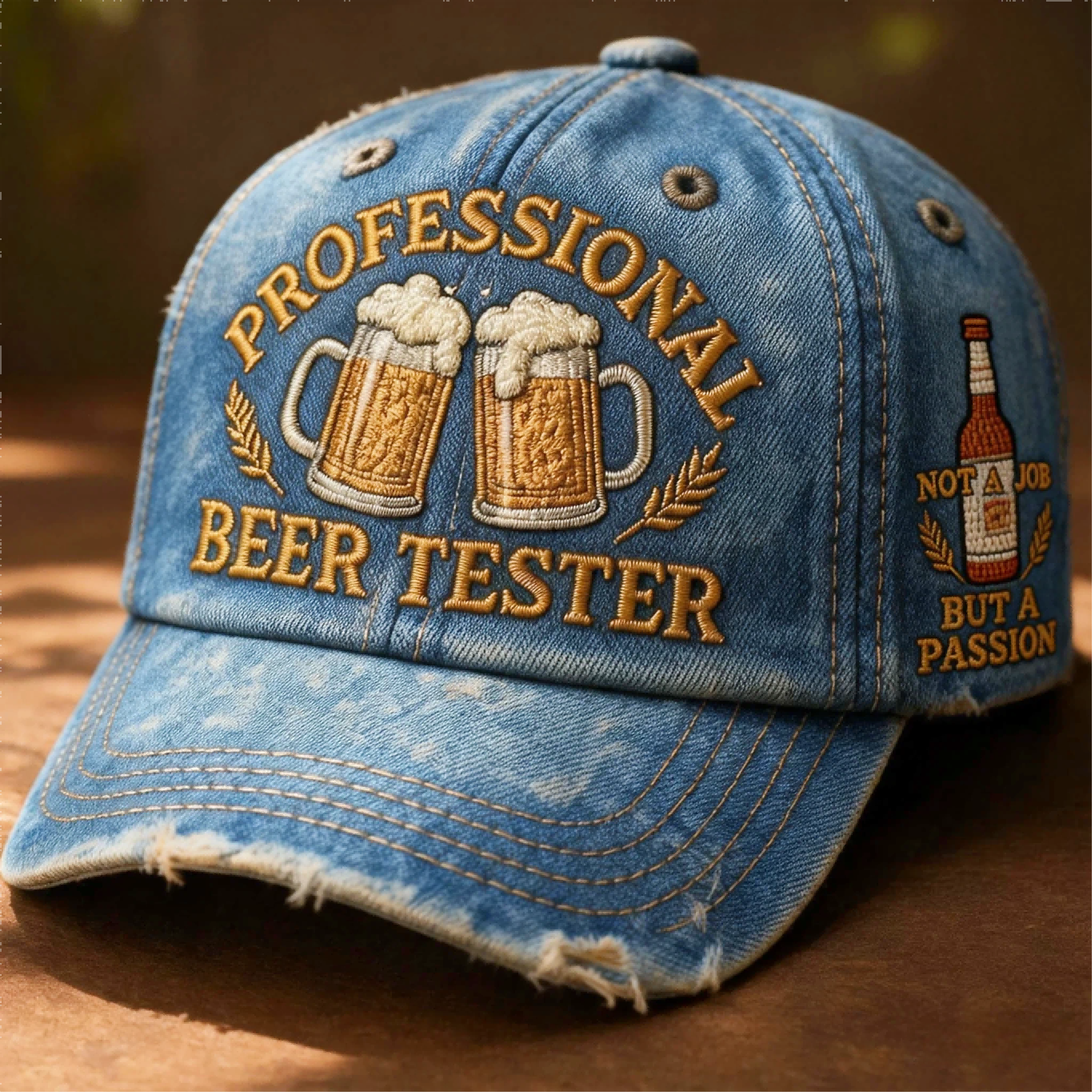 🎄 Professional Beer Tester Cap – The Perfect Gear for Beer Lovers 🍺🧢