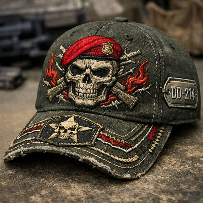 🔥🔥New Year 50% Off--Veteran "Old Club" Lifetime Member Print Casual Hat