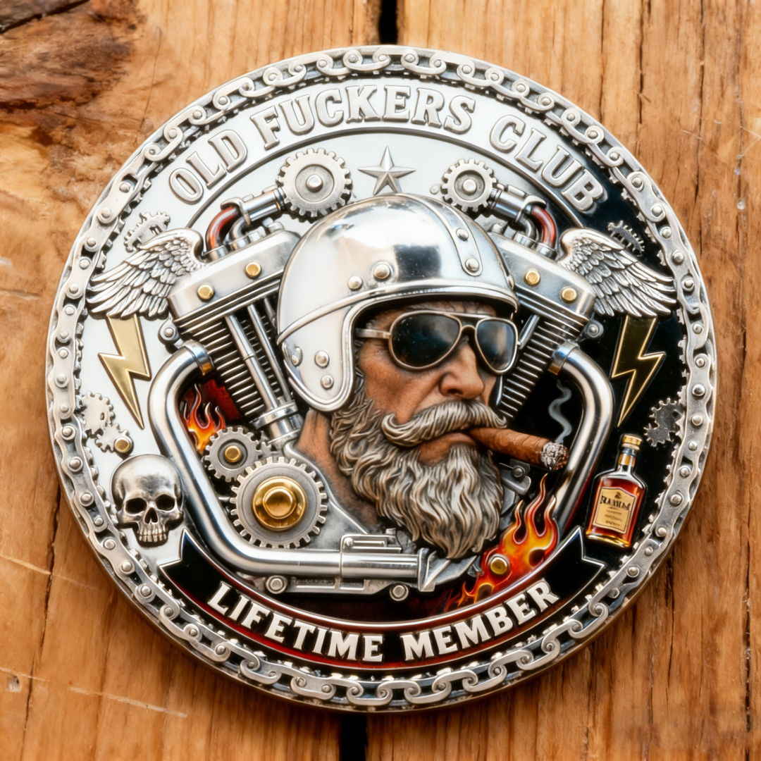 🏆 New Year Special Offer 60% OFF🏍️Old Bastards Motorcycles Club - Live To Ride