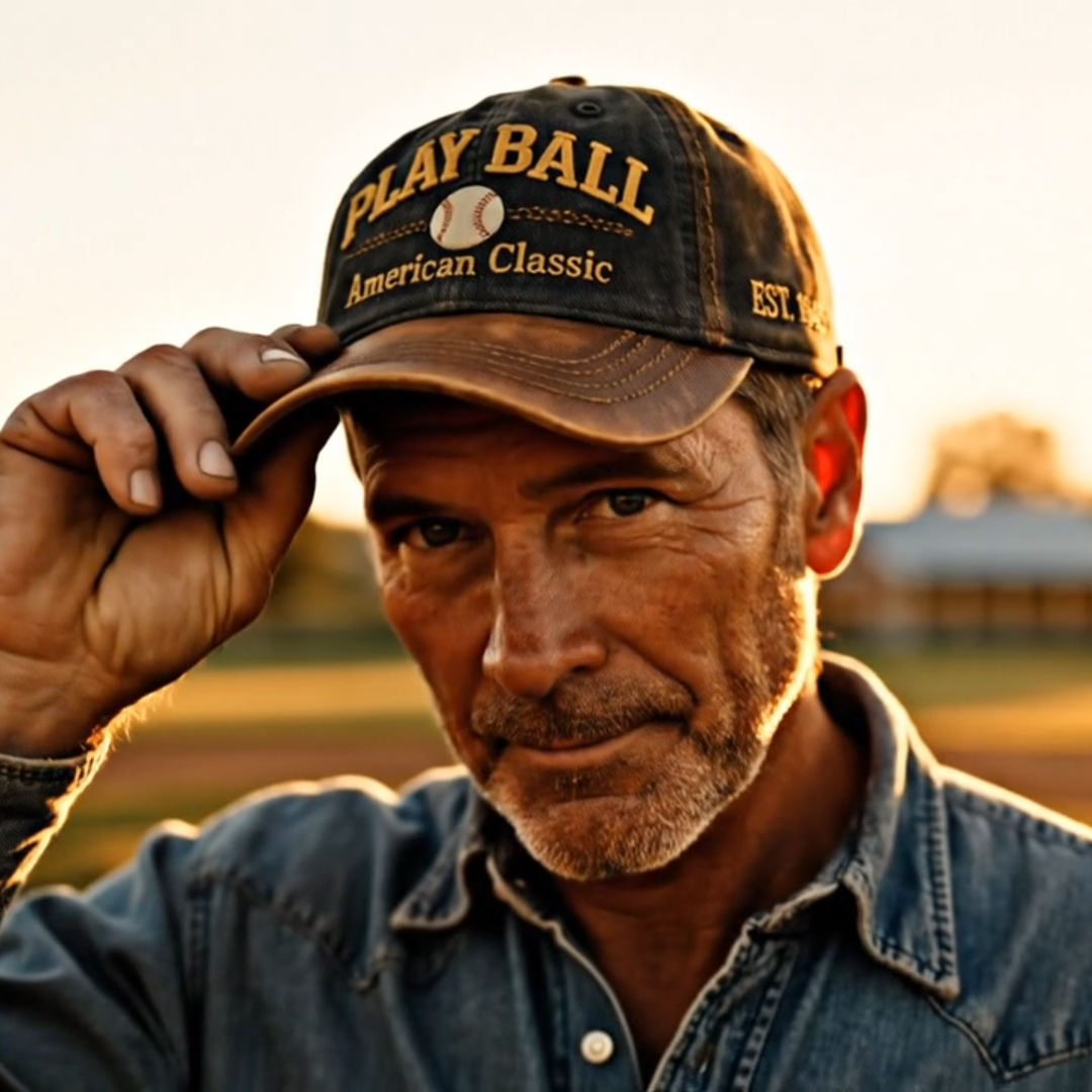 🔥LAST DAY 49% OFF-Play Ball – American Classic Baseball Cap (BUY 2 FREESHIPPING)