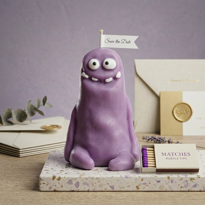 "Quirk" 5 Monster Styles Scented Candle