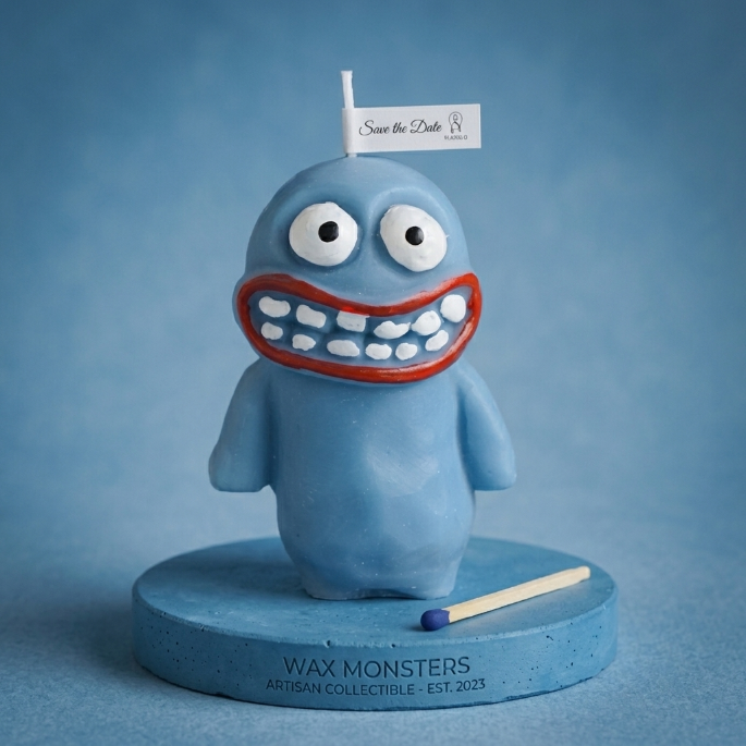 "Quirk" 5 Monster Styles Scented Candle