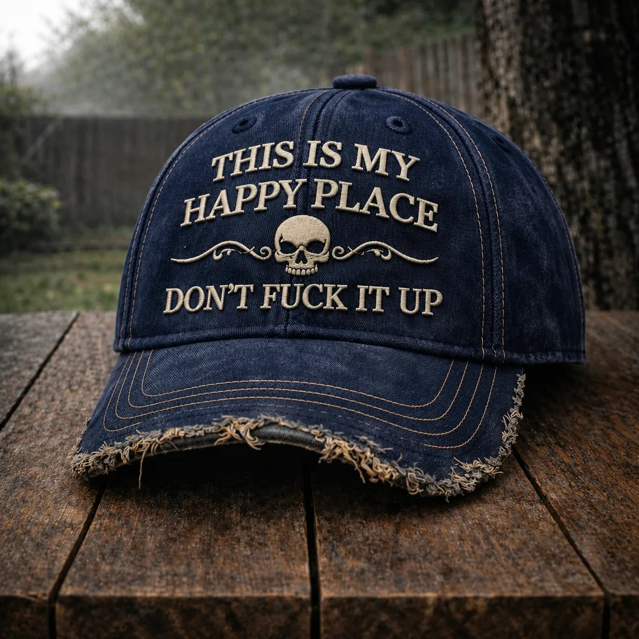 🔥Last Day 50% OFF 💀🔧"This Is My Happy Place" Vintage Cap