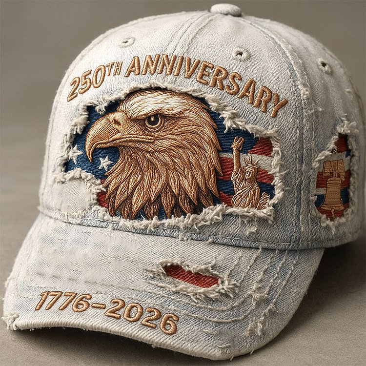 U.S. 250th Anniversary Embroidery Cap