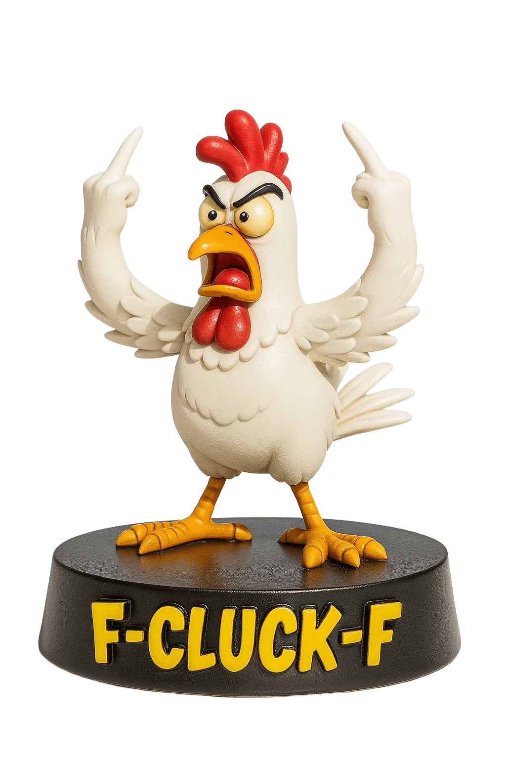 Trendy Funny F-Caw-F Chicken Advent Calendar 2025