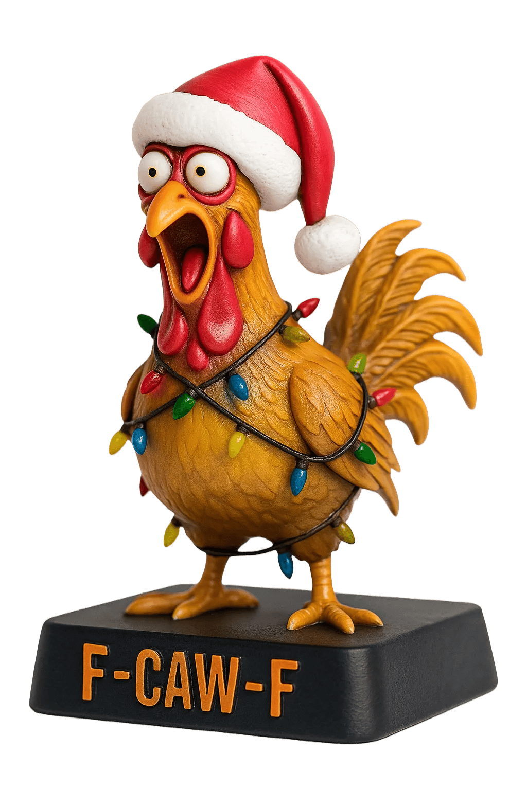 Trendy Funny F-Caw-F Chicken Advent Calendar 2025