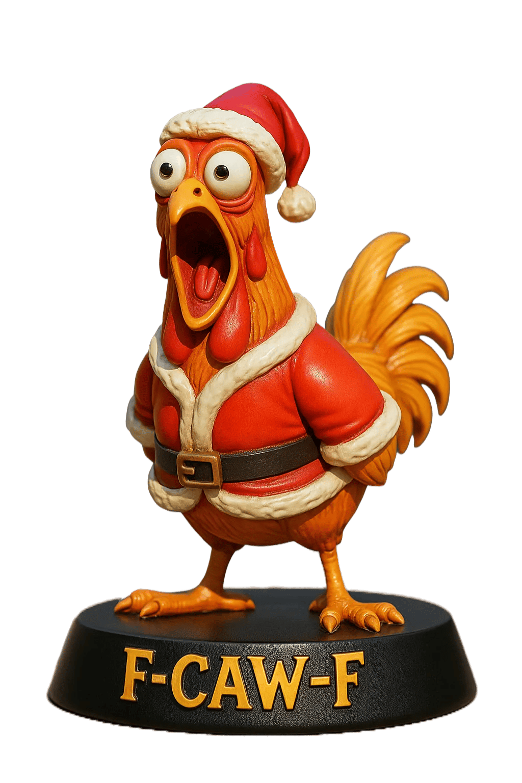 Trendy Funny F-Caw-F Chicken Advent Calendar 2025