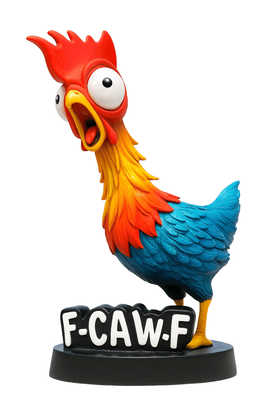 Trendy Funny F-Caw-F Chicken Advent Calendar 2025